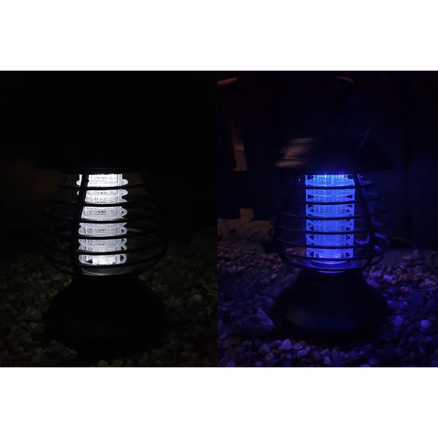 LED Solarleuchte mit Insektenfänger LED/1,2V 600 mAh IP44