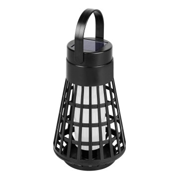 LED-Solarleuchte mit Sensor 2-in-1 LED/1W/3,7V IP54 300 mAh schwarz