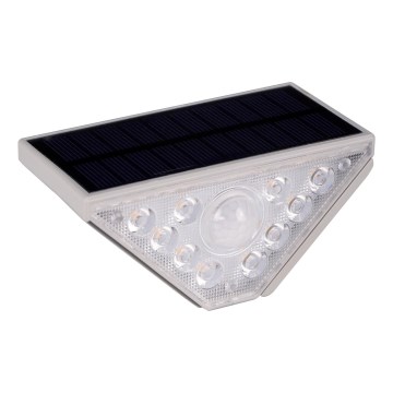 LED-Solarleuchte mit Sensor ARI LED/4,5W/3,7V 600 mAh IP44 weiß