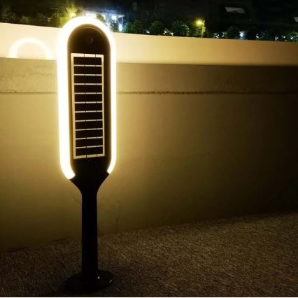 LED-Solarleuchte mit Sensor BOLLARD LED/5W/5,5V 70 cm 4000K IP65 2000 mAh