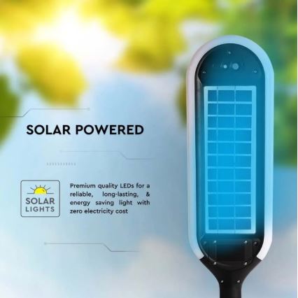 LED-Solarleuchte mit Sensor BOLLARD LED/5W/5,5V 70 cm 4000K IP65 2000 mAh