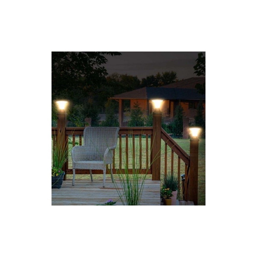 LED-Solarleuchte mit Sensor LED/15W/3,2V 4000K/6000K IP65 6000 mAh