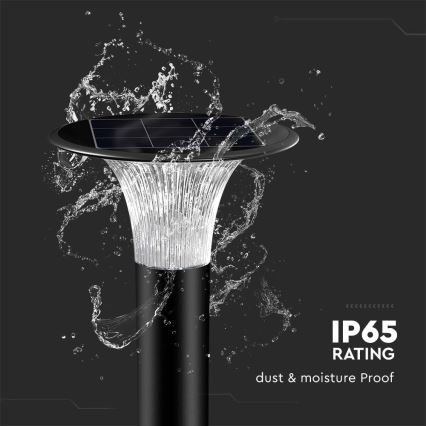 LED-Solarleuchte mit Sensor LED/15W/3,2V 4000K/6000K IP65 6000 mAh