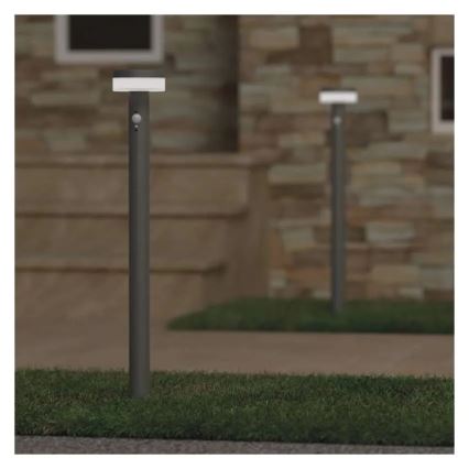 LED Solarleuchte mit Sensor LED/2W/3,7V 1200 mAh IP44 80 cm