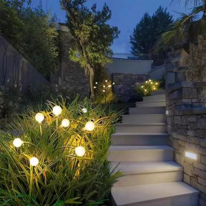 LED-Solarleuchte MULTI LED/0,06W/1,2V 150 mAh IP44 schwarz