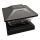 LED-Solarleuchte TOYA LED/4,5W/230V 3000/6500K 600 mAh IP44 schwarz
