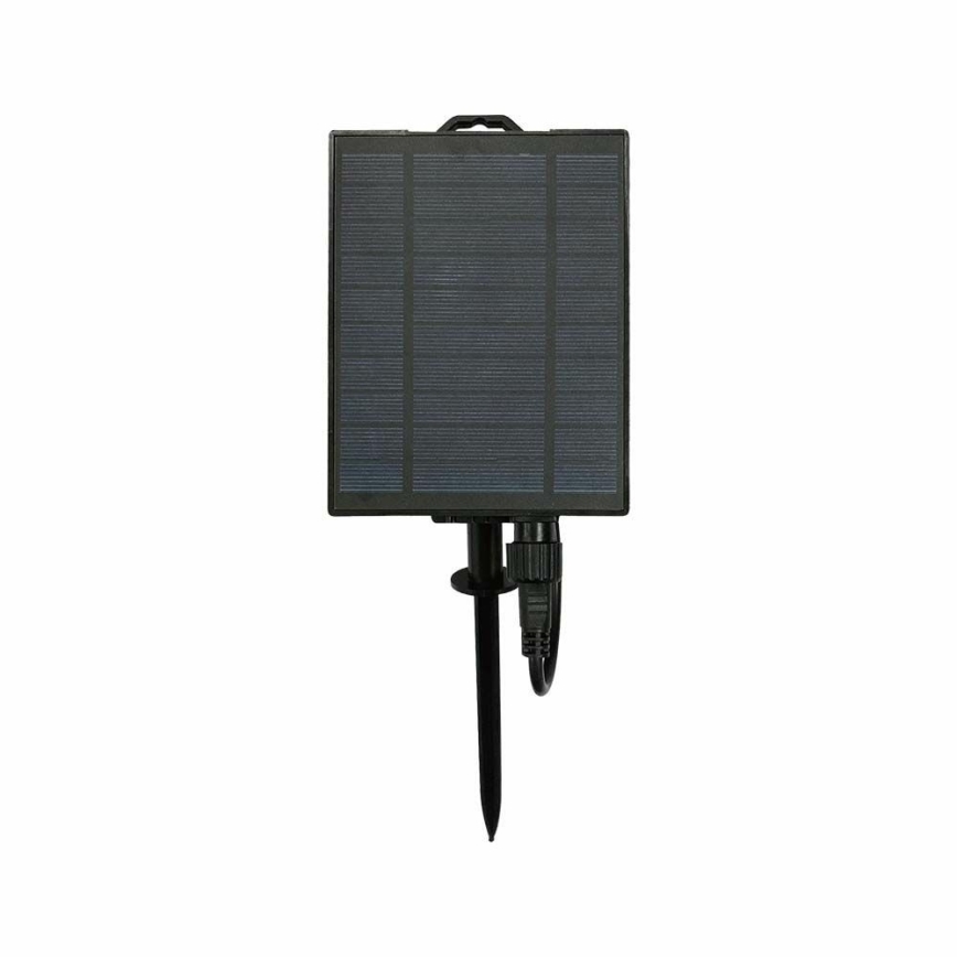 LED-Solarlichterkette 15xLED/0,2W/3,7V 15,6 m 3000K IP44 2400 mAh