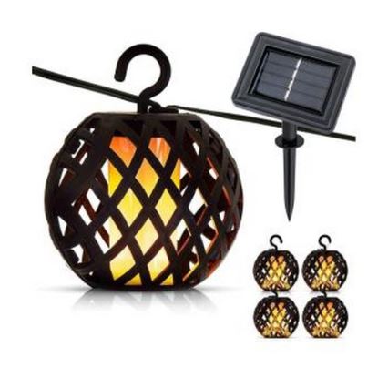 LED-Solarlichterkette 60xLED/2m 400 mAh IP44