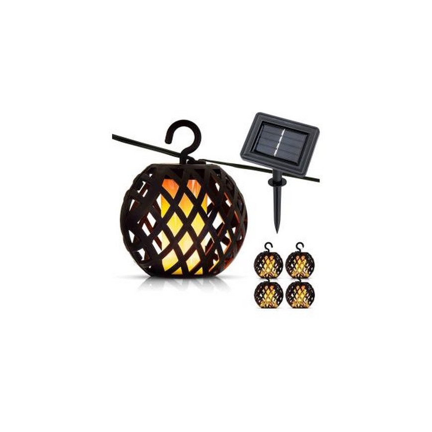 LED-Solarlichterkette 60xLED/2m 400 mAh IP44
