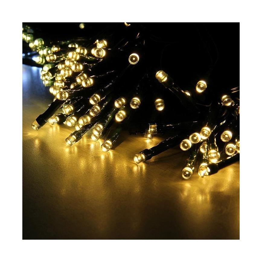 LED-Solarlichterkette SHINE 100xLED/1,2V 11, 9 m IP44
