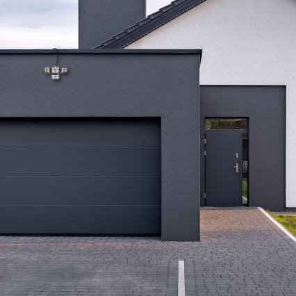 LED Solarstrahler mit Bewegungs- und Dämmerungssensor LED/30W/3,7V 2400 mAh IP47 + Fernbedienung