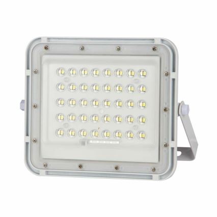 Dimmbarer LED-Solarreflektor für den Außenbereich LED/10W/3,2V IP65 4000K weiß + Fernbedienung