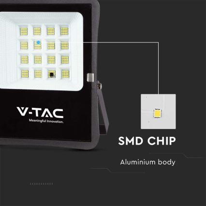 LED-Solarstrahler für den Außenbereich LED/12W/3,2V 4000K IP65 + Fernbedienung