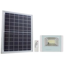 LED-Solarstrahler für den Außenbereich LED/12W/3,2V IP65 4000K + Fernbedienung