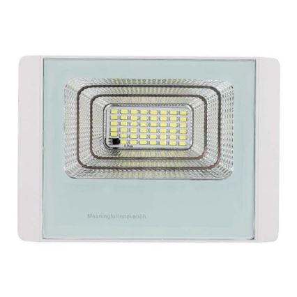LED-Solarstrahler für den Außenbereich LED/12W/3,2V IP65 4000K + Fernbedienung