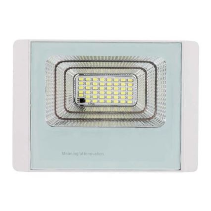 LED-Solarstrahler für den Außenbereich LED/12W/3,2V IP65 4000K + Fernbedienung