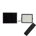 LED Solarstrahler für den Außenbereich LED/200W/3,2V 4000K schwarz IP65 + Fernbedienung