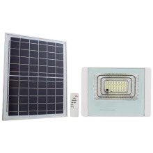 LED-Solarstrahler für den Außenbereich LED/20W/3,2V IP65 6400K + Fernbedienung