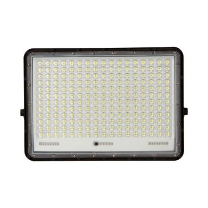 LED-Solarstrahler für den Außenbereich LED/30W/3,2V 4000K schwarz IP65 + Fernbedienung