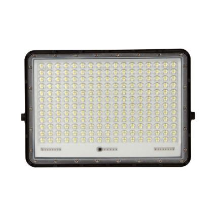 LED-Solarstrahler für den Außenbereich LED/30W/3,2V 6400K schwarz IP65 20000 mAh + Fernbedienung