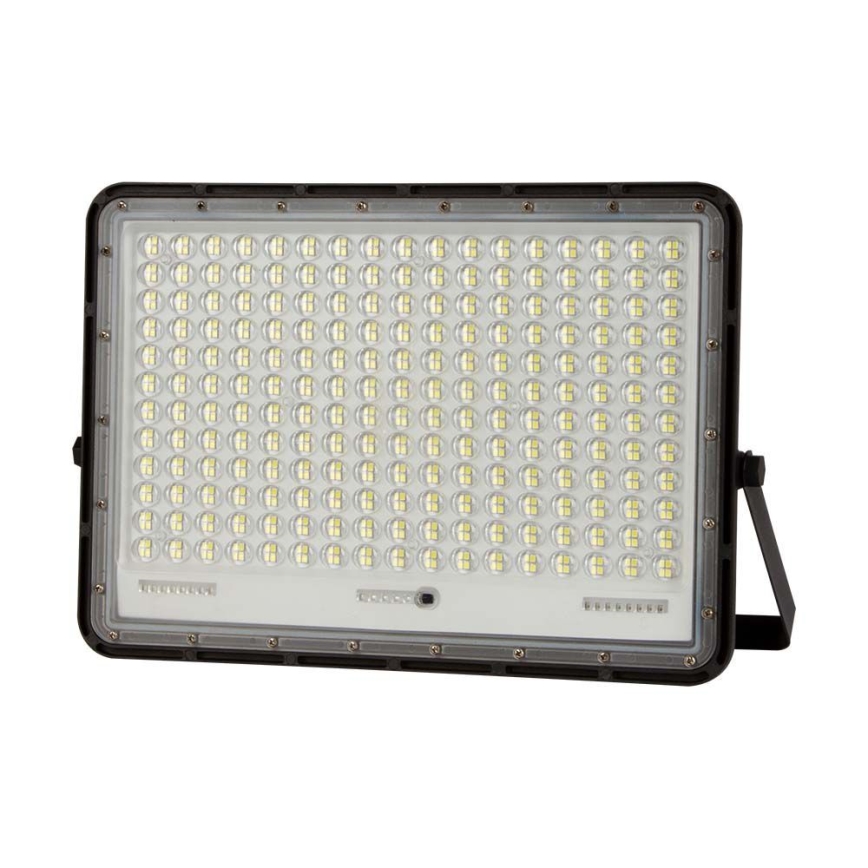 LED-Solarstrahler für den Außenbereich LED/30W/3,2V 6400K schwarz IP65 20000 mAh + Fernbedienung