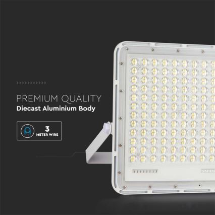 LED-Solarstrahler für den Außenbereich LED/30W/3,2V 6400K weiß IP65 20000 mAh + Fernbedienung