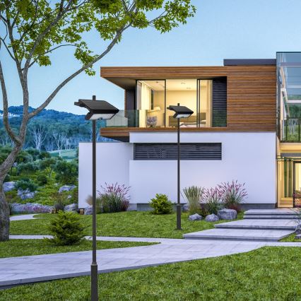 LED Solarstrahler mit Bewegungs- und Dämmerungssensor EPAD LED/10W/3000 mAh 7,4V 4000K IP65