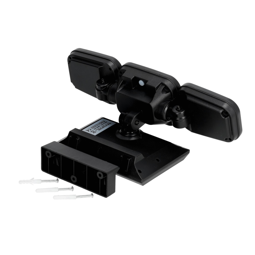 LED-Solarstrahler mit Sensor LED/1,5W/3,7V 6000K IP44 2400 mAh