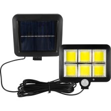 LED-Solarstrahler mit Sensor LED/1,5W/3,7V 6000K IP44