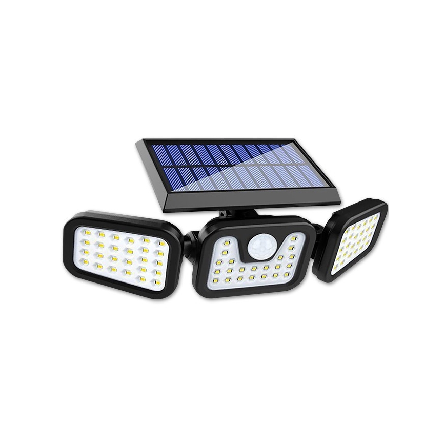 Flexibler LED-Solarreflektor mit Sensor LED/15W/3,7V 2400 mAh IP54 4500K