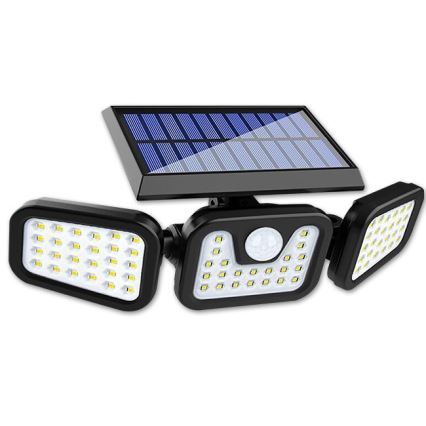 Flexibler LED-Solarstrahler mit Sensor LED/15W/3,7V IP54 4500K