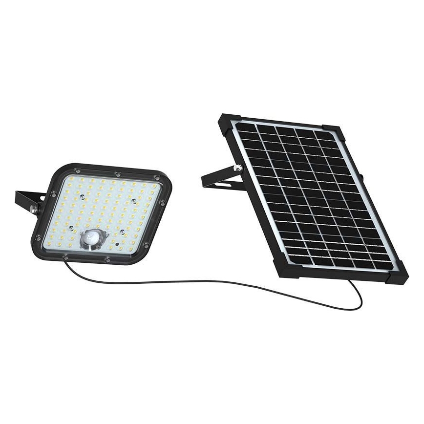LED-Solarstrahler mit Sensor LED/30W/6,4V 6400K + Fernbedienung