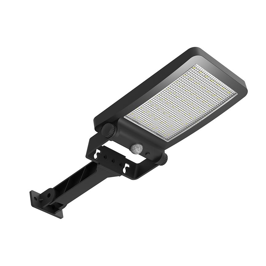 LED-Solarstrahler mit Sensor LED/5W/3,7V 4000K 1500 mAh IP54 schwarz