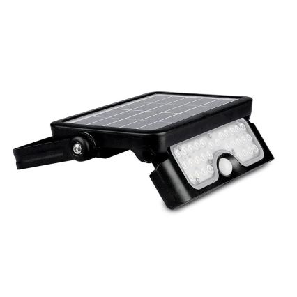 LED-Solarstrahler mit Sensor LED/5W/3,7V IP65 4000K 3000 mAh