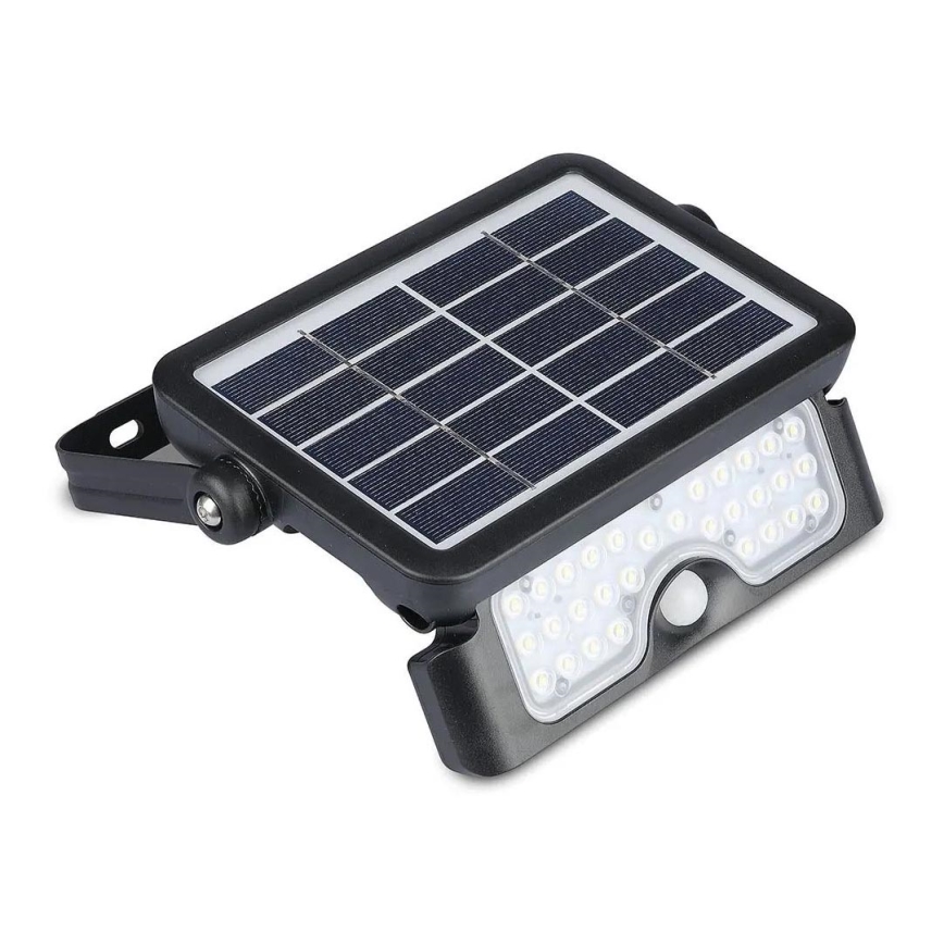 LED Solarstrahler mit Sensor LED/5W/3,7V IP65 4000K