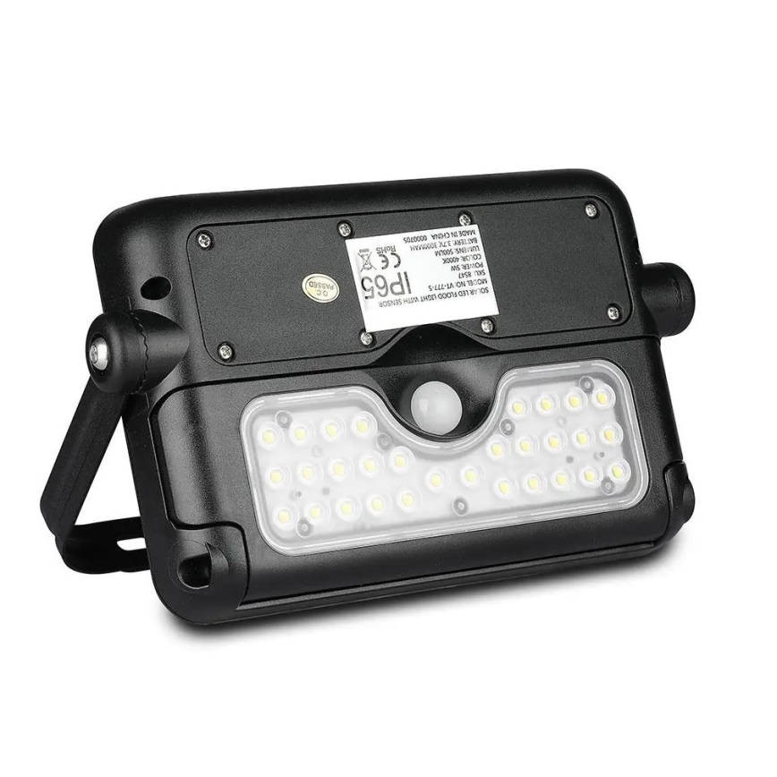 LED Solarstrahler mit Sensor LED/5W/3,7V IP65 4000K