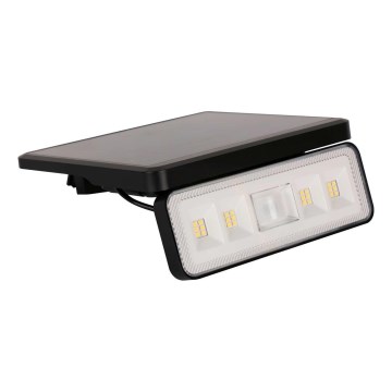 LED Solarstrahler mit Sensor LED/8W/3,7V 2000 mAh IP54 schwarz