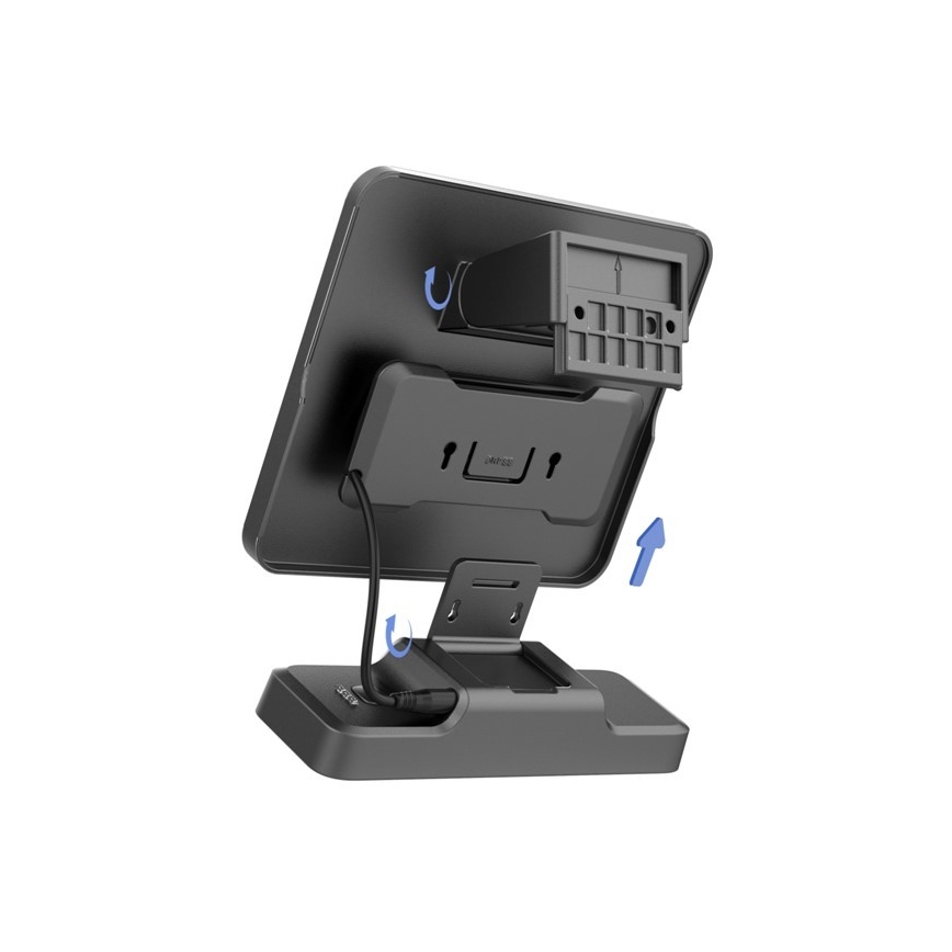 LED Solarstrahler mit Sensor LED/8W/3,7V 2000 mAh IP54 schwarz