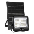 LED-Solarstrahler mit Sensor MHCS LED/20W/3,2V 3000/4000/6500K IP65 10000 mAh + Fernbedienung
