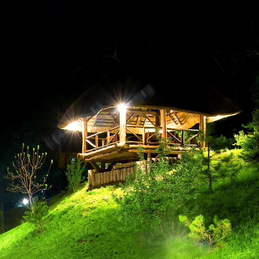 LED-Solarstrahler mit Sensor TRIO LED/0,6W/3,7V 1200 mAh IP44