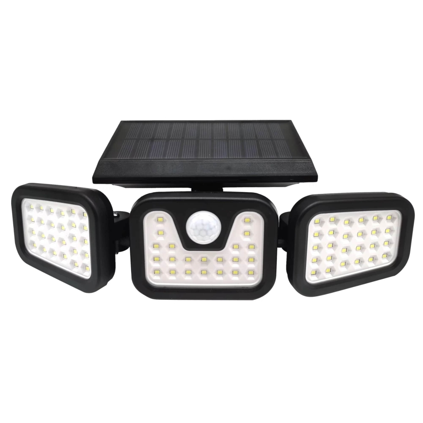 LED-Solarstrahler mit Sensor TRIO LED/0,6W/3,7V 1200 mAh IP44