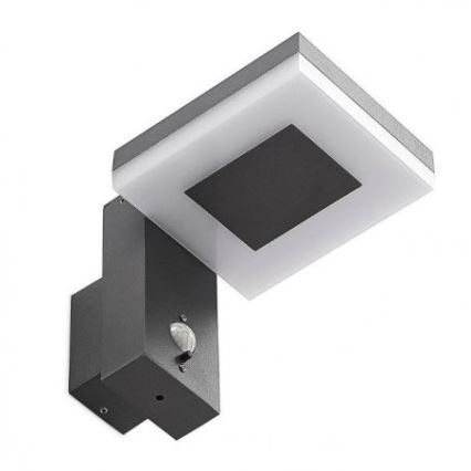 LED-Solarwandleuchte für den Außenbereich mit Sensor LED/5,5W/3,7V 3000K IP54