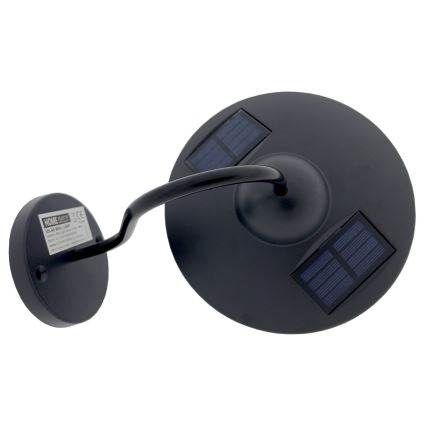 LED-Solarwandleuchte LED/0,5W/1,2V IP44 schwarz