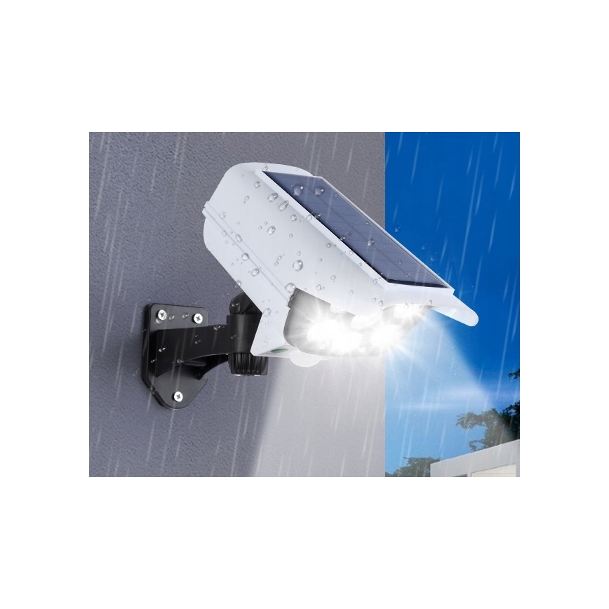 LED Solarkamera-Attrappe mit Sensor KAMERA LED/1W/3,7V IP44 + Fernbedienung-