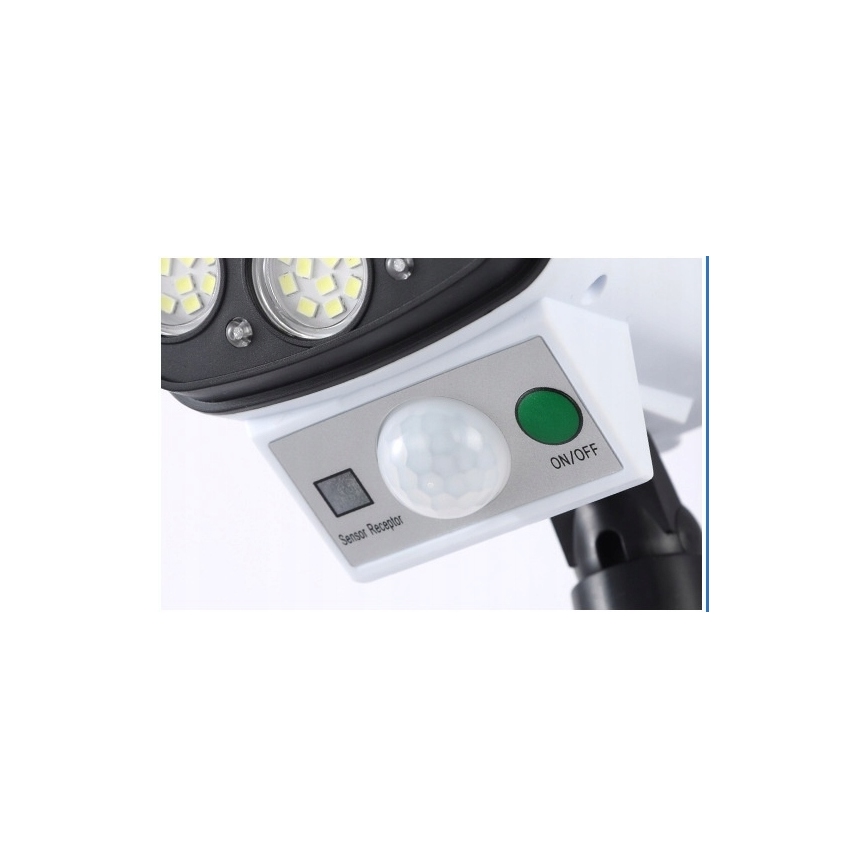 LED Solarkamera-Attrappe mit Sensor KAMERA LED/1W/3,7V IP44 + Fernbedienung-