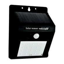 LED-Solarwandleuchte mit Sensor LED/0,55W/3,7V 6500K IP65
