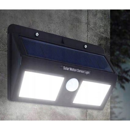 LED-Solarwandleuchte mit Sensor LED/1,2W/3,7V 2400 mAh IP54