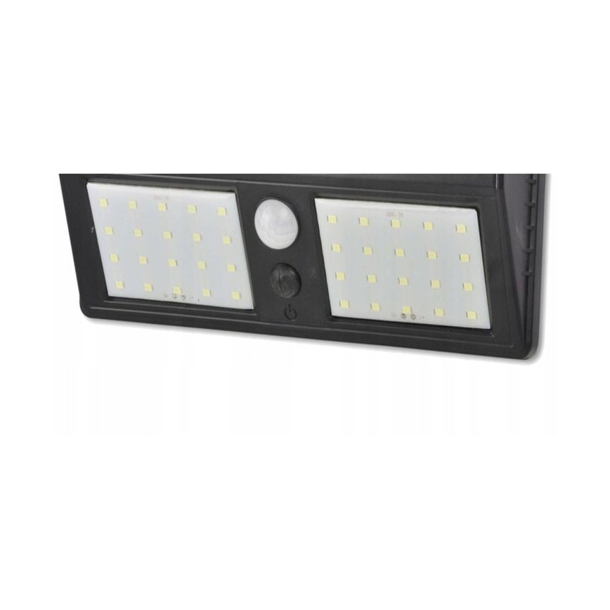 LED-Solarwandleuchte mit Sensor LED/1,2W/3,7V 2400 mAh IP54
