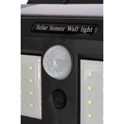 LED-Solarwandleuchte mit Sensor LED/1,2W/3,7V 2400 mAh IP54