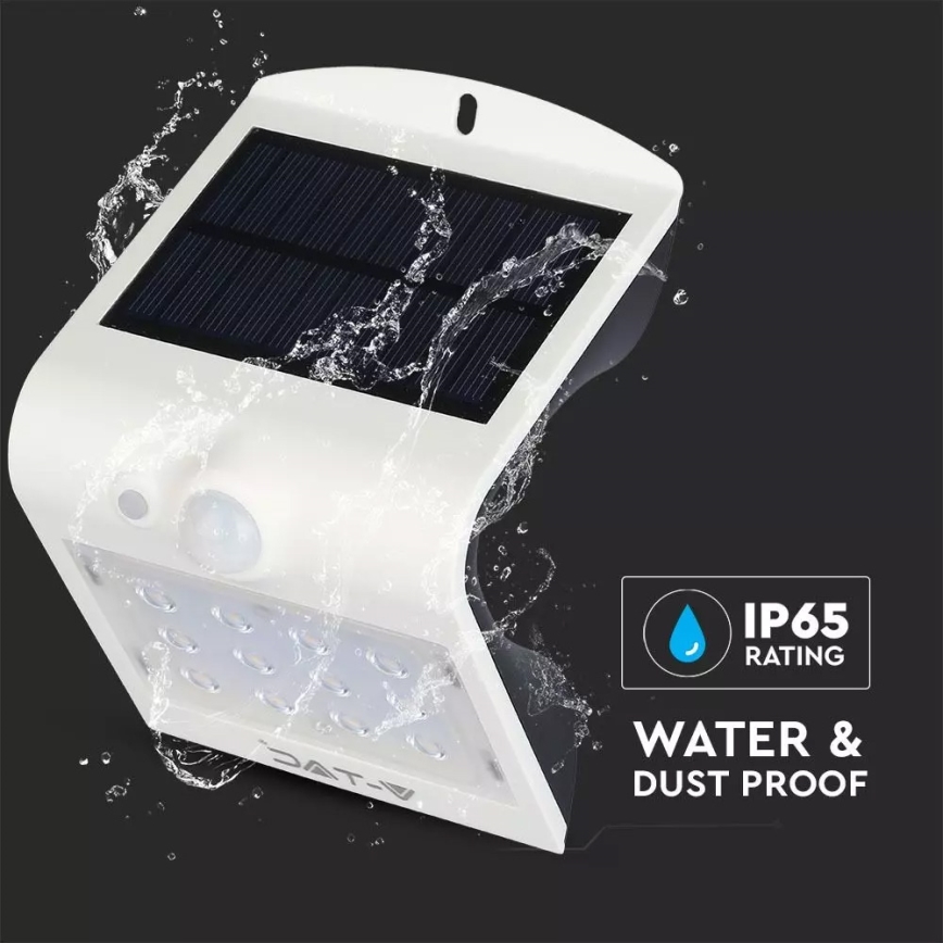 LED-Solarwandleuchte mit Sensor LED/1.5W/3,7V IP65 1200 mAh